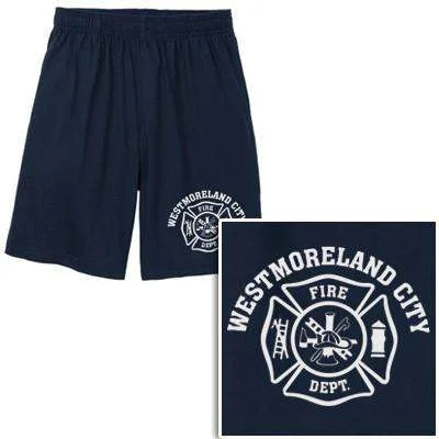 Fresh And Elegant Maltese Cross Design, Firefighter Shorts
