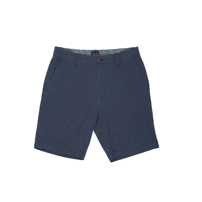 High Street Fashion Randolph Stretch End on End Shorts 9" - Mood Indigo (Final Sale)
