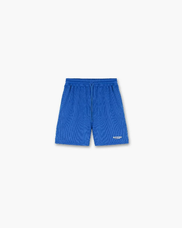 Breezy Outfits Represent Owners Club Mesh Shorts - Cobalt