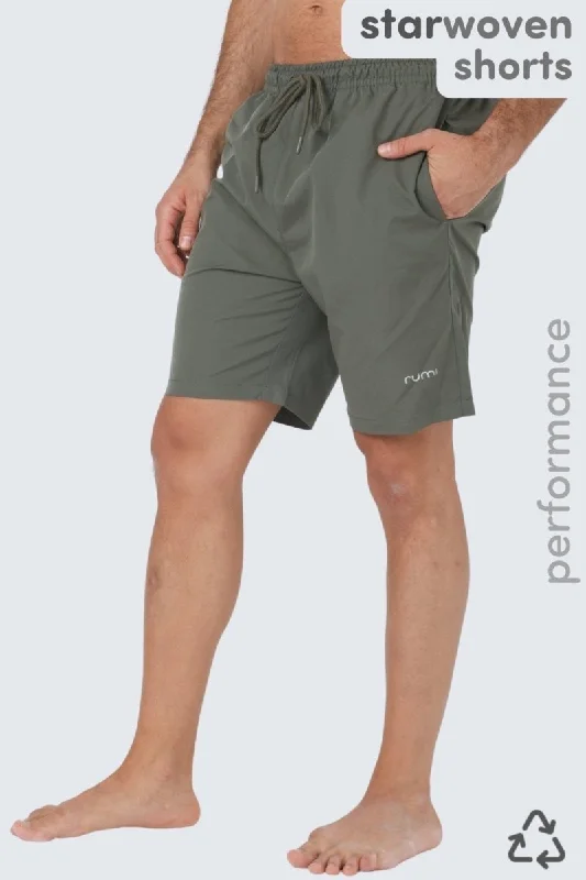 M Star Train Shorts - Olive