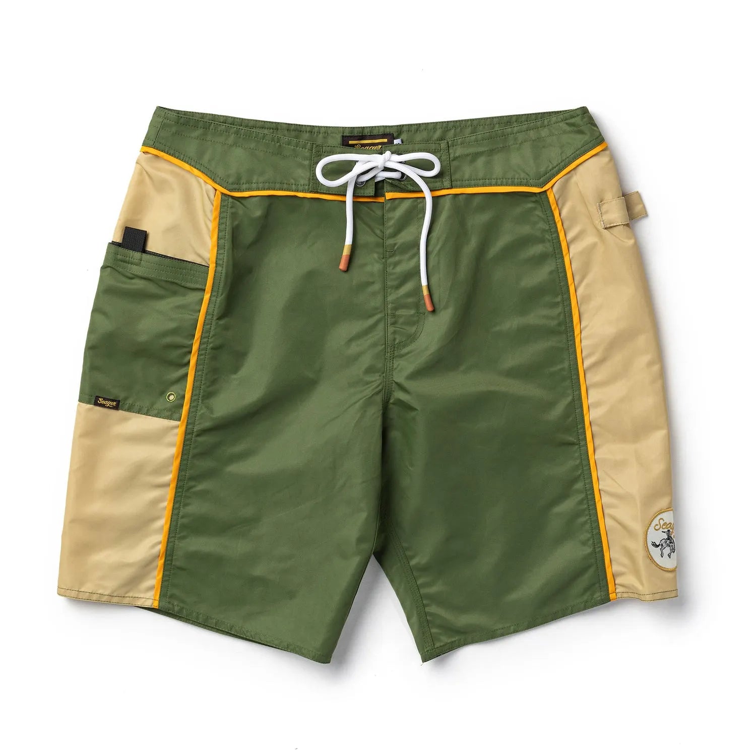 Printed Patterns Seager Mens Boardshorts Holster