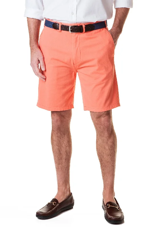 Stylish Comfort Cisco Short Stretch Twill Coral