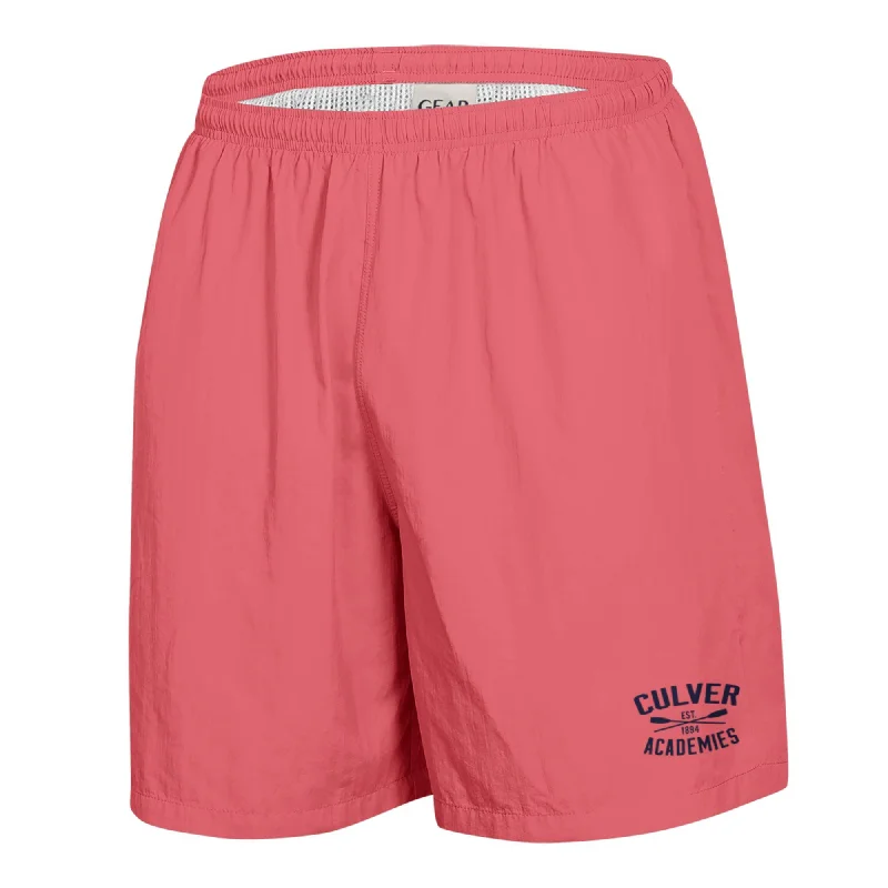 Multifunctional Style Swim Trunk-Coral - Sunrise