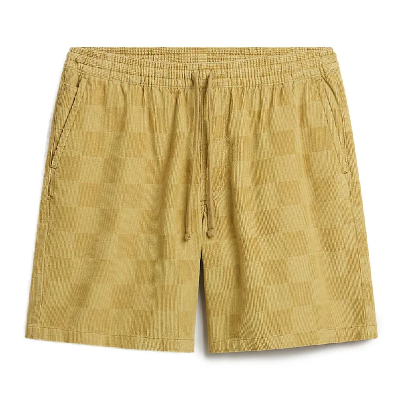 Sweet Breath Vans Checkerboard Cord Loose Short Antelope